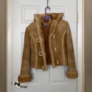 XS Vintage sheepskin coat